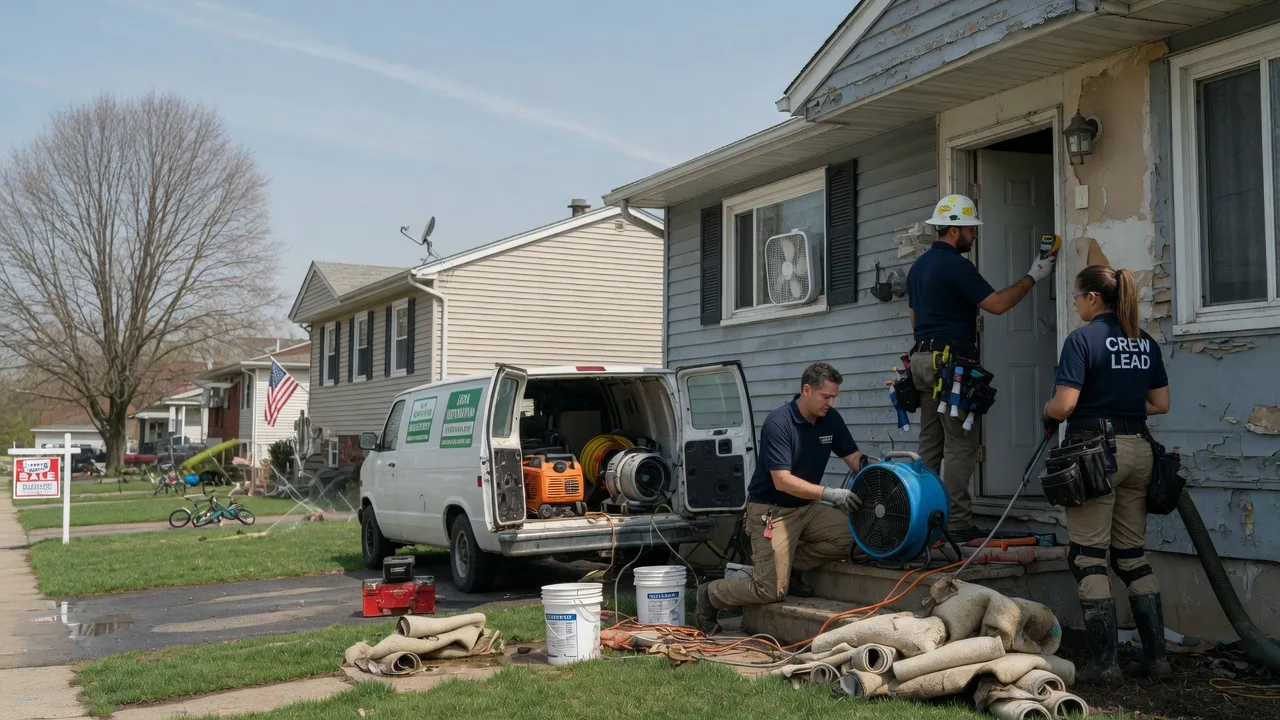 Flood Cleanup in Hartford, MI near me